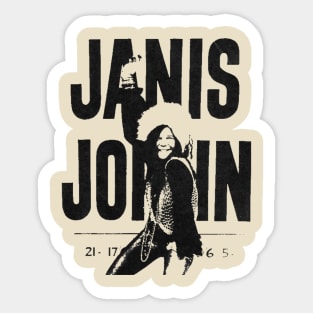 Janis Vintage Sticker